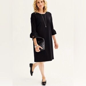 Croft & Barrow Bell Sleeve Dress SZ XL NWT